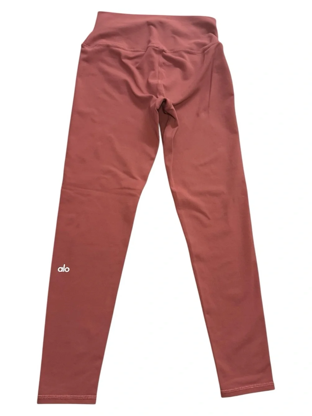 ALO Yoga Airbrush Leggings Matte Pink-Mauve Rust- Terracotta Size M